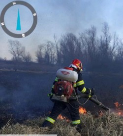 Weekend de foc pentru pompierii arădeni. 110 misiuni ale pompierilor militari arădeni în doar 3 zile

