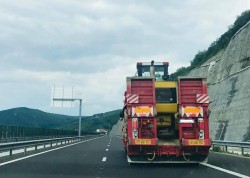 Atenție șoferi! Transport agabaritic pe autostrada A1