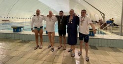 Înotătorii masters de la CSM Arad au obținut numeroase clasări pe podium la Bekescsaba și Timișoara

