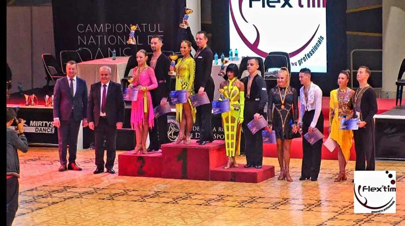 Dansatorii arădeni Patrik și Andreea Haizăr ai Școalii de dans sportiv Royal Steps – Campioni Naționali!