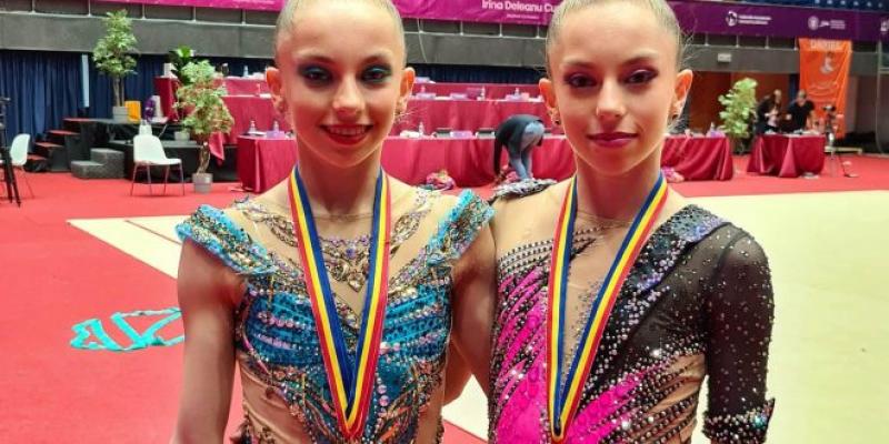 Gimnastele de la ritmica arădeană au obținut rezultate remarcabile la Cupa Irina Deleanu 2022. Vineri intră în competiție la concursul FIG cele 2 senioare și 3 junioare de la CSM Arad

