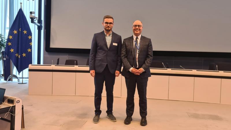 Studentul Claudiu-Valentin Ilea de la UVVG Arad, ambasador EPSO la Bruxelles