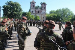 Manifestări organizate la Arad cu ocazia sărbătoririi 
zilei forțelor terestre

