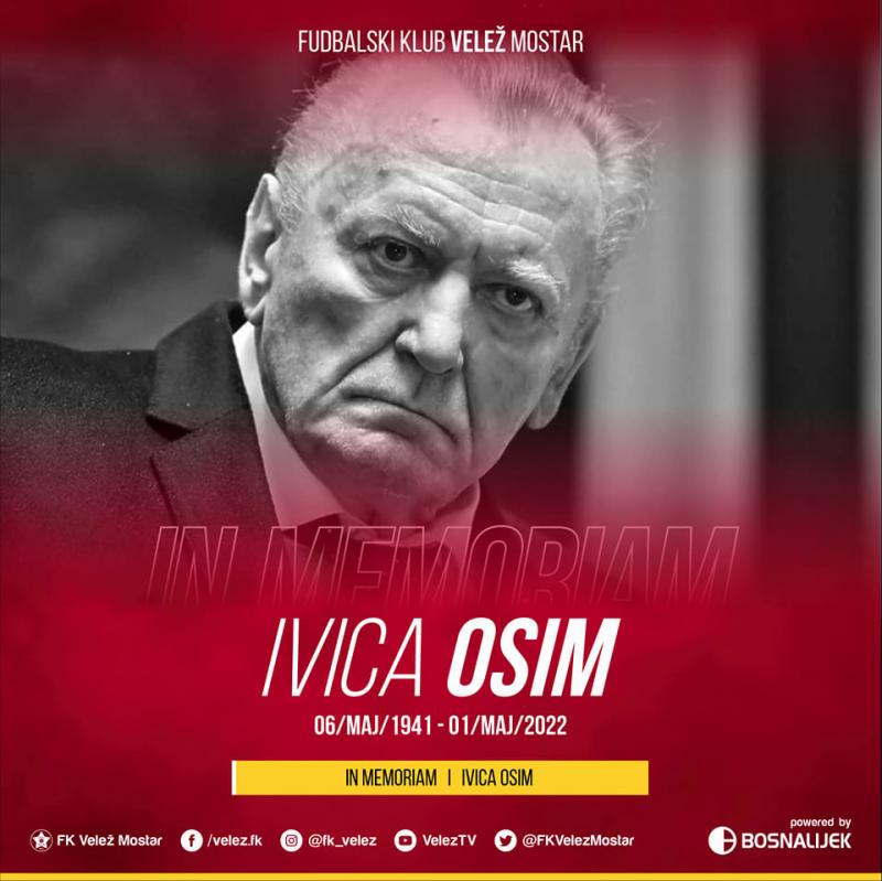 Doliu în fotbal. A murit Ivica Osim, ultimul selecționer al Iugoslaviei