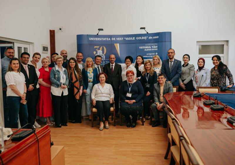 „ERASMUS+ International Staff Week 2022”. Un proiect „marca UVVG”, cu accent pe internaţionalizarea Universităţii de Vest „Vasile Goldiş” din Arad


