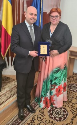 Ambasadorul Italiei, Alfredo Maria Durante Mangoni a luat pulsul Universităţii de Vest „Vasile Goldiş” din Arad