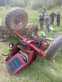 Accident mortal la Cuvejdia. Încă un tractorist strivit sub propriu-i utilaj