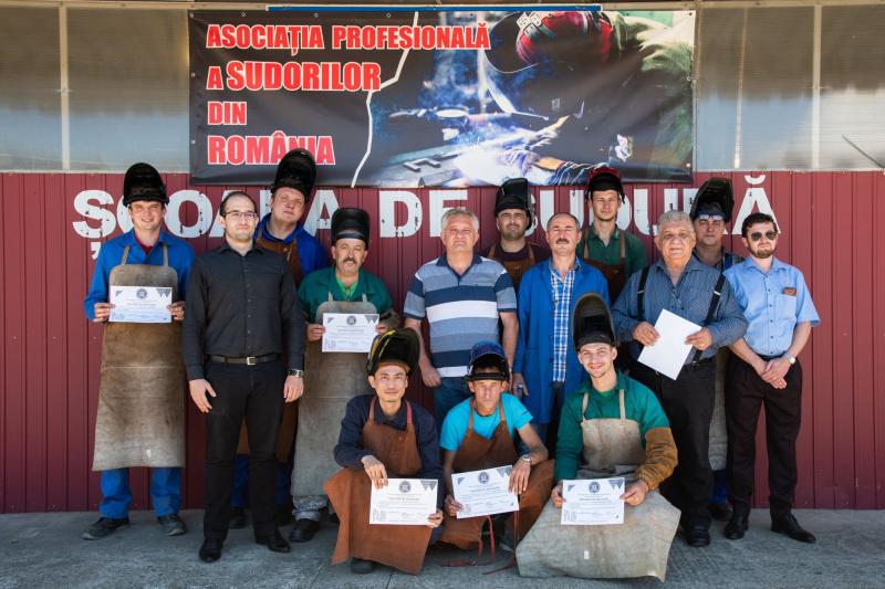 Asociația Profesională a Sudorilor din România susține școala de sudură din Arad

