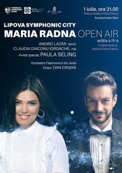 Paula Seling cântă la Lipova Symphonic City – Maria Radna Open Air

