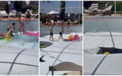 A murit într-o împrejurare uluitoare. Un bărbat a decedat după ce a fost înghiţit de o groapă care s-a format pe fundul unei piscine 