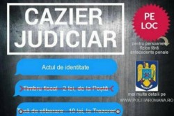 Programul de eliberare a cazierului judiciar în județul Arad va fi prelungit

