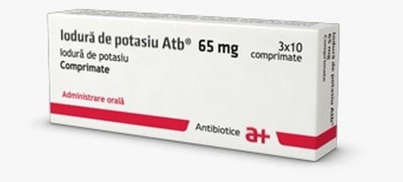 Informații actualizate cu privire la iodura de potasiu. Lista farmaciilor din Arad care distribuie medicamentul