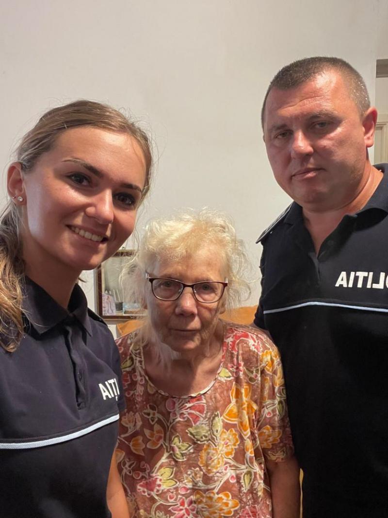 Tanti Eva, în grija polițiștilor de ordine publică din Arad