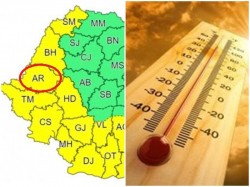 Județul Arad sub avertizare de COD GALBEN de caniculă și disconfort termic ridicat! Maximele ajung și la 40 de grade Celsius!