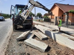 Modernizarea drumului județean Arad-Horia-Șiria-Pâncota se aproprie de final