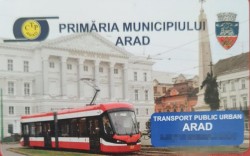 Începe distribuirea cardurilor pentru transportul în comun în Arad