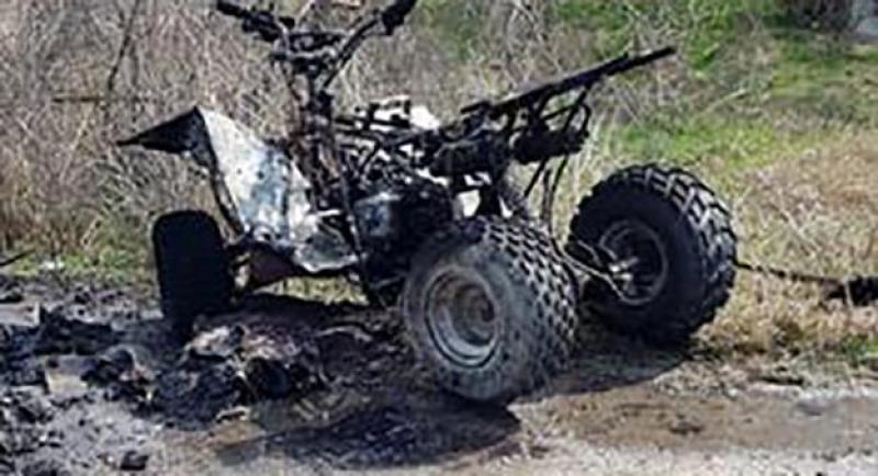 13 ATV-uri s-au făcut scrum la Zăbrani în cursul zilei de duminică
