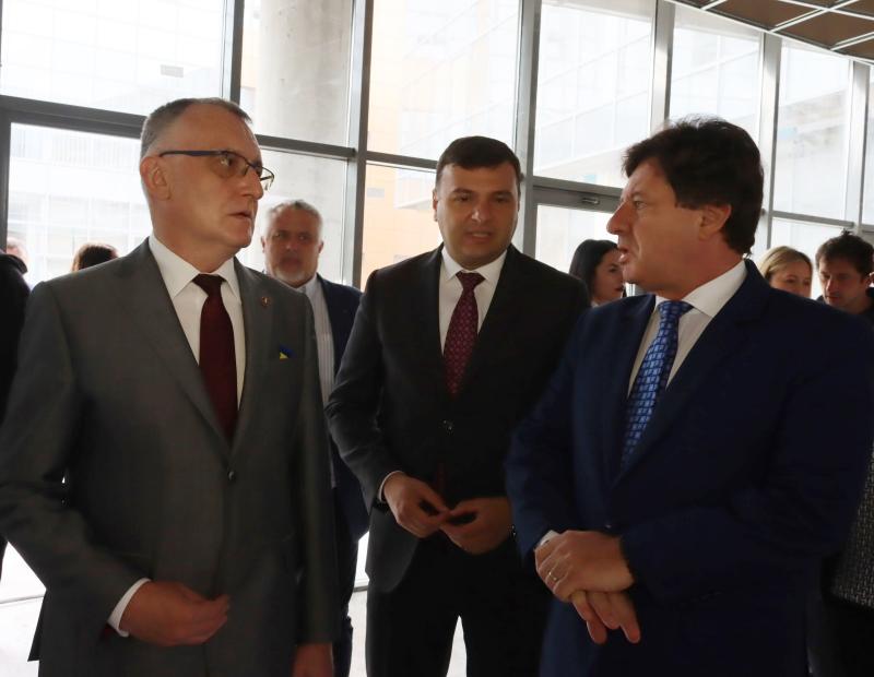 Iustin Cionca, întâlnire cu ministrul Educației și ministrul Dezvoltării, la Arad