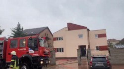 Incendiu la Policlinica Turcin din Pârneava 