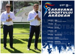 Caravana Sportului invită arădenii la mişcare!