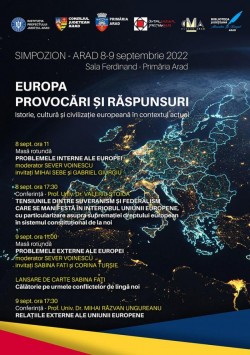 Simpozionul „Istorie, cultură și civilizație europeană în context actual. Europa – provocări și răspunsuri”