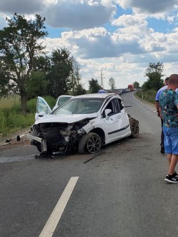 De-a dreptul înspăimântător. Alt accident între Horia și Șiria. Cretinii nu se învață minte