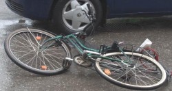 Puștoaică de 14 ani pe bicicletă accidentată grav la Pilu

