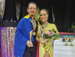 Arădenii Patrik si Andreea Haizar în top 5 mondial la dans latino