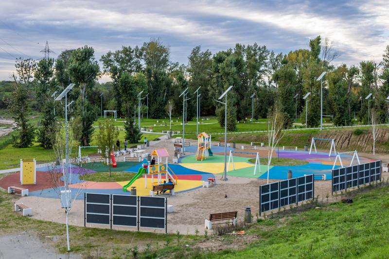 Noul parc de 5 hectare din zona Micălaca 300 finalizat