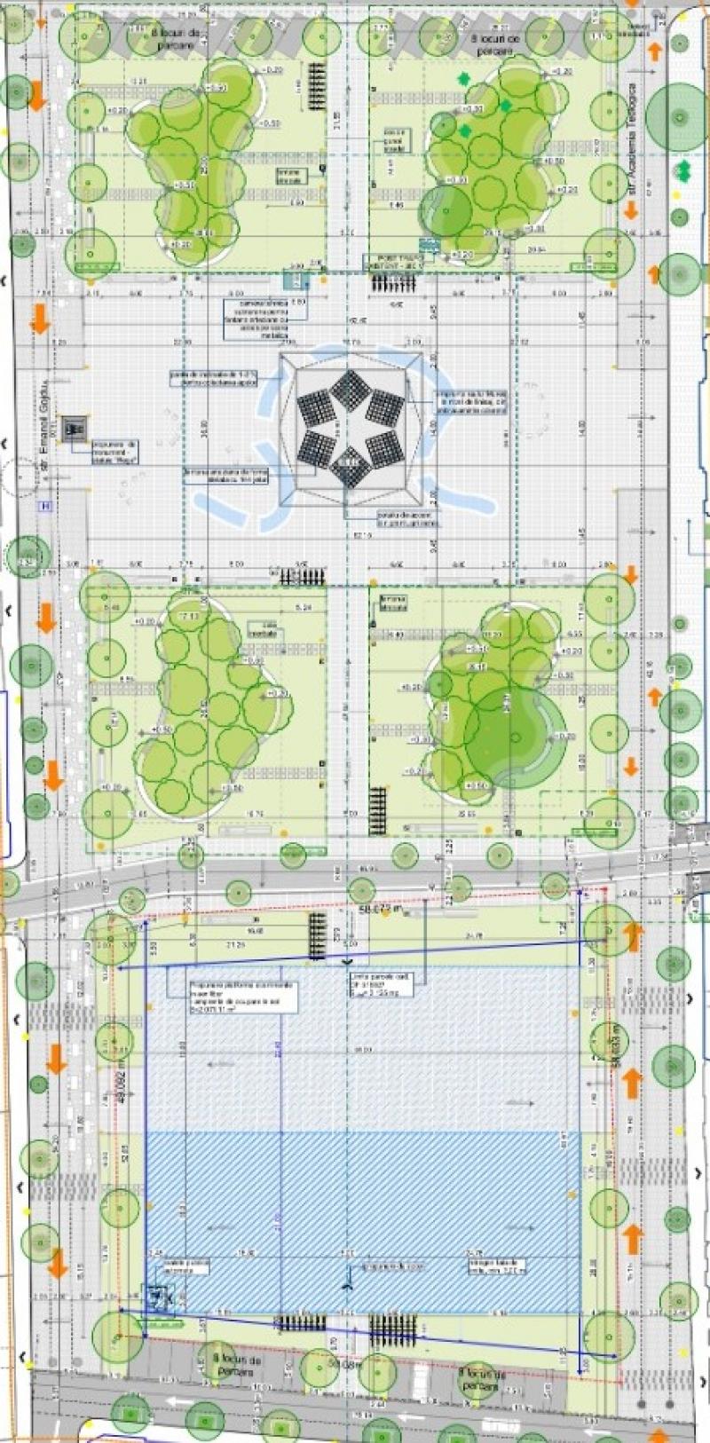 Start la proiectul de regenerare urbană a zonei Piața Catedralei. Ordinul de începere a lucrărilor va fi dat la 1 noiembrie