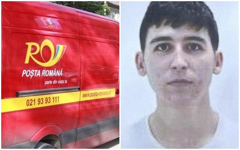 Poliția încă-l caută pe tânărul care ar fi furat 56.000 de euro din mașina Poștei Române