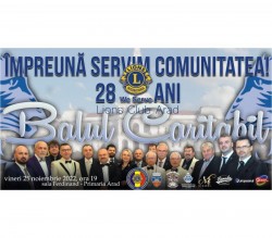 De 28 de ani, Clubul Lions Arad servește neîntrerupt comunitatea arădeană