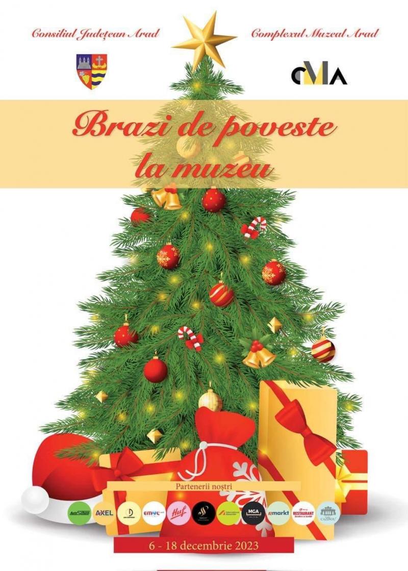 Eveniment caritabil. Expoziția ”Brazi de poveste la muzeu”