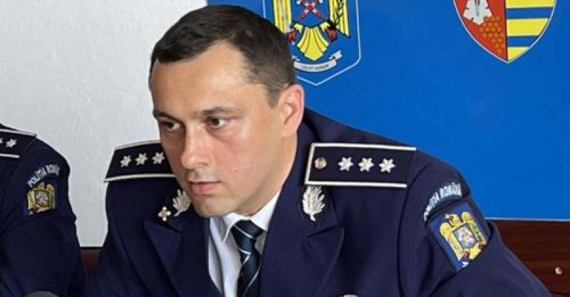 Ziua de marți, 13, a fost cu noroc pentru noul Comisar-șef al Poliției Arad
