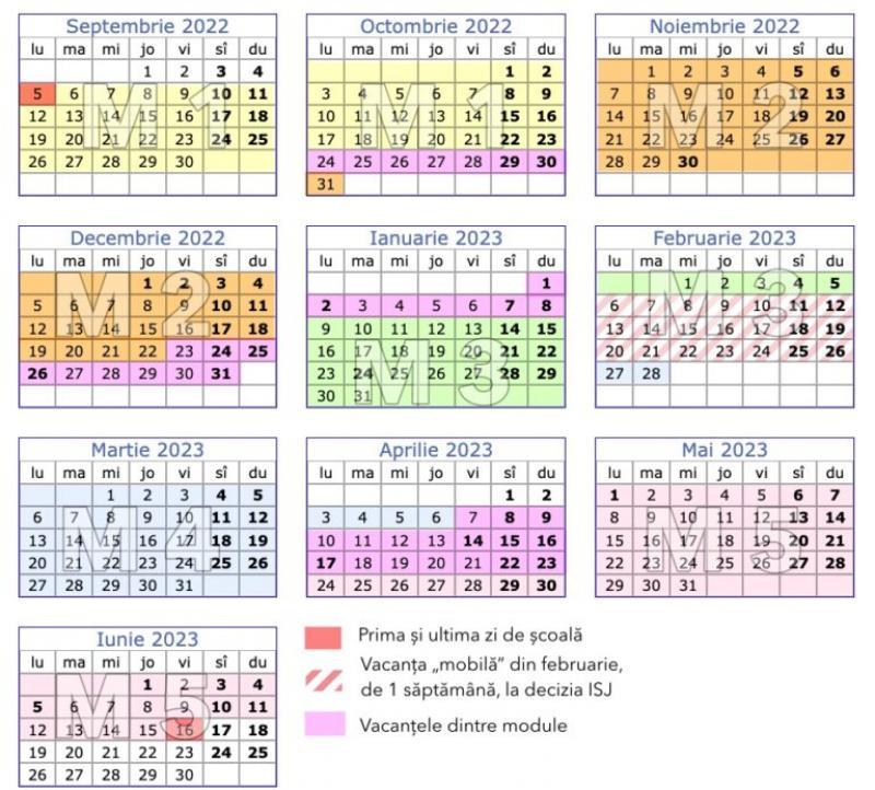 De azi, 23 decembrie, elevii intră în vacanța de iarnă care durează 17 zile, până pe 8 ianuarie. Structura anului școlar