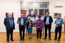 La sala ”Clio” a Complexului Muzeal Arad a avut loc deschiderea expoziției ”Popoviciu 100” 

