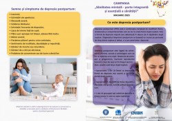 Sănătatea mintală – în atenția Direcției de Sănătate Publică Arad

