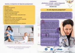 Sănătatea mintală – în atenția Direcției de Sănătate Publică Arad

