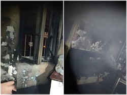 Și-a dat foc singur la casa de pe strada Iakob Cardoș din municipiu