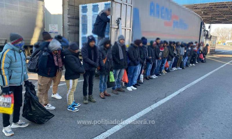Doar într-o zi la PTF Nădlac I și II, s-au depistat 71 de migranți ilegal, însă România este arătată cu degetul pentru rutele de migrație 