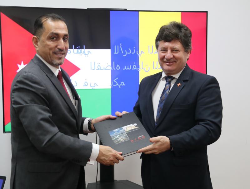 Iustin Cionca: „Am invitat Ambasadorul Iordaniei să organizeze evenimente culturale în colaborare cu Consiliul Județean Arad”