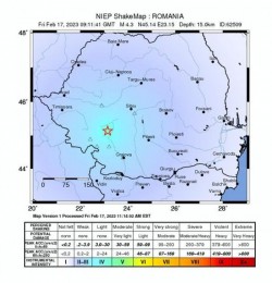 Pământul s-a cutremurat din nou în Gorj