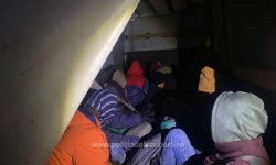Zeci de migranți forțează zilnic trecerea frontierei în Ungaria.  33 de cetăţeni străini depistați sâmbătă ascunși la Nădlac II