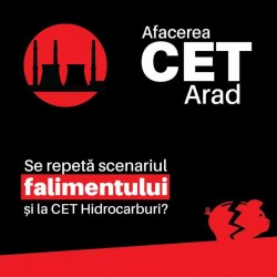 USR Arad solicită Primăriei să comunice public care sunt deciziile pe care le va susține și vota pentru apărarea intereselor Aradului și ale arădenilor în cadrul adunării creditorilor CET Arad de astăzi, de la orele 11:00