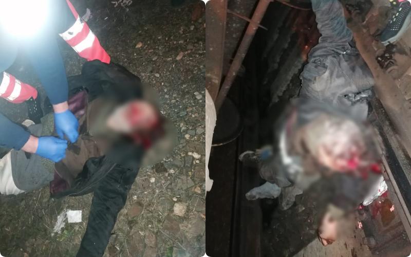 Accident mortal sub pasajul din Grădiște. O locomotivă a spulberat un bătrân de 70 de ani(Imagini cu puternic impact emoțional)