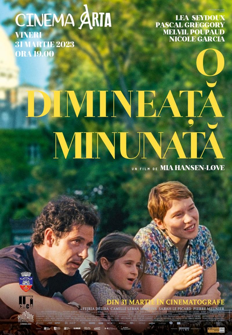 Filmul „O dimineață minunată“, o poveste despre speranță, la Cinematograful „Arta“ din Arad