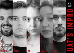 Studenții Universității de Arte din Târgu Mureș joacă la Arad



