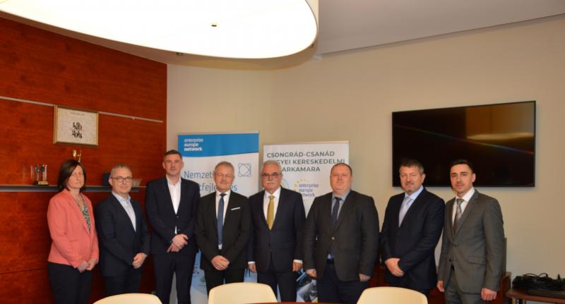 Conducerea Camerei de Comerț Arad s-a întălnit la Szeged cu reprezentanții Camerei de Comerţ a judeţului Csongrad-Csanad