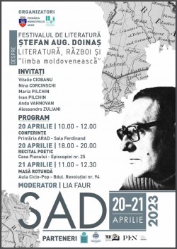 Festivalul de Literatură „Ștefan Aug. Doinaș”, ediția a IX-a, la Arad