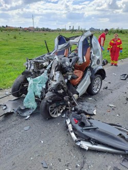 Bărbat mort în urma unui accident pe centura Aradului

